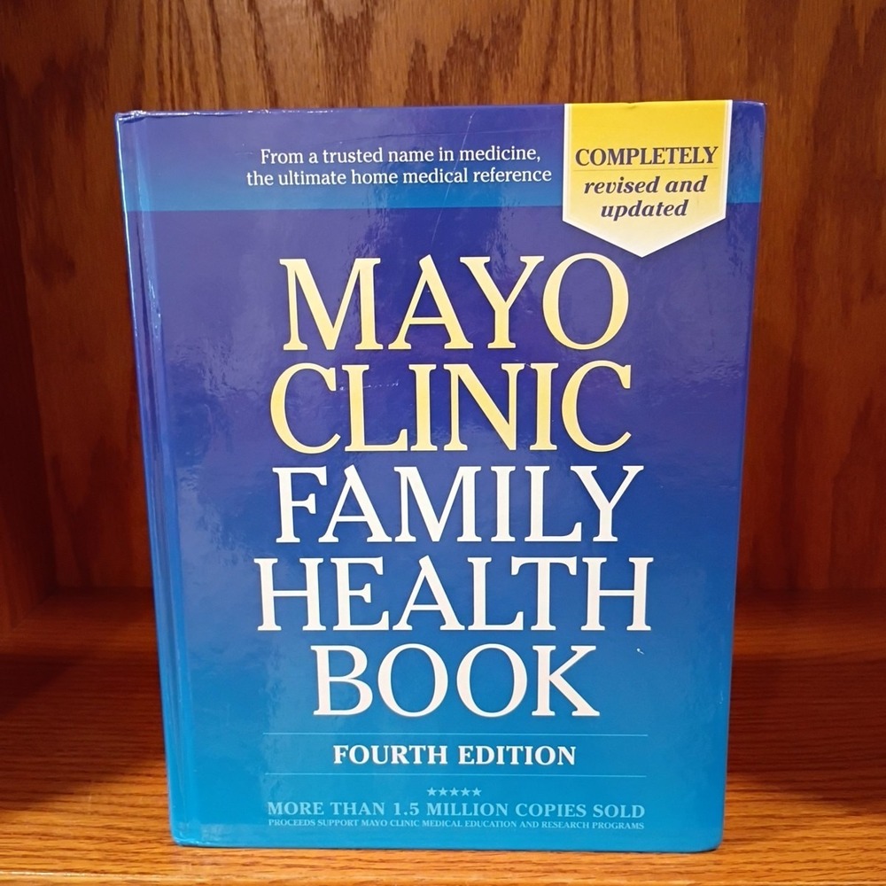 Mayo Clinic Family Health Book Fourth Edition 2009 Hardcover Revised Updated